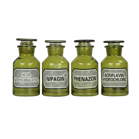 Green Apothecary Jar