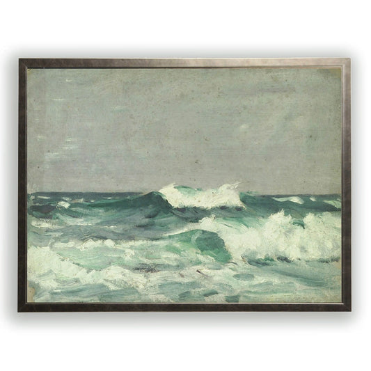 "Choppy" Painting Framed Reproduction