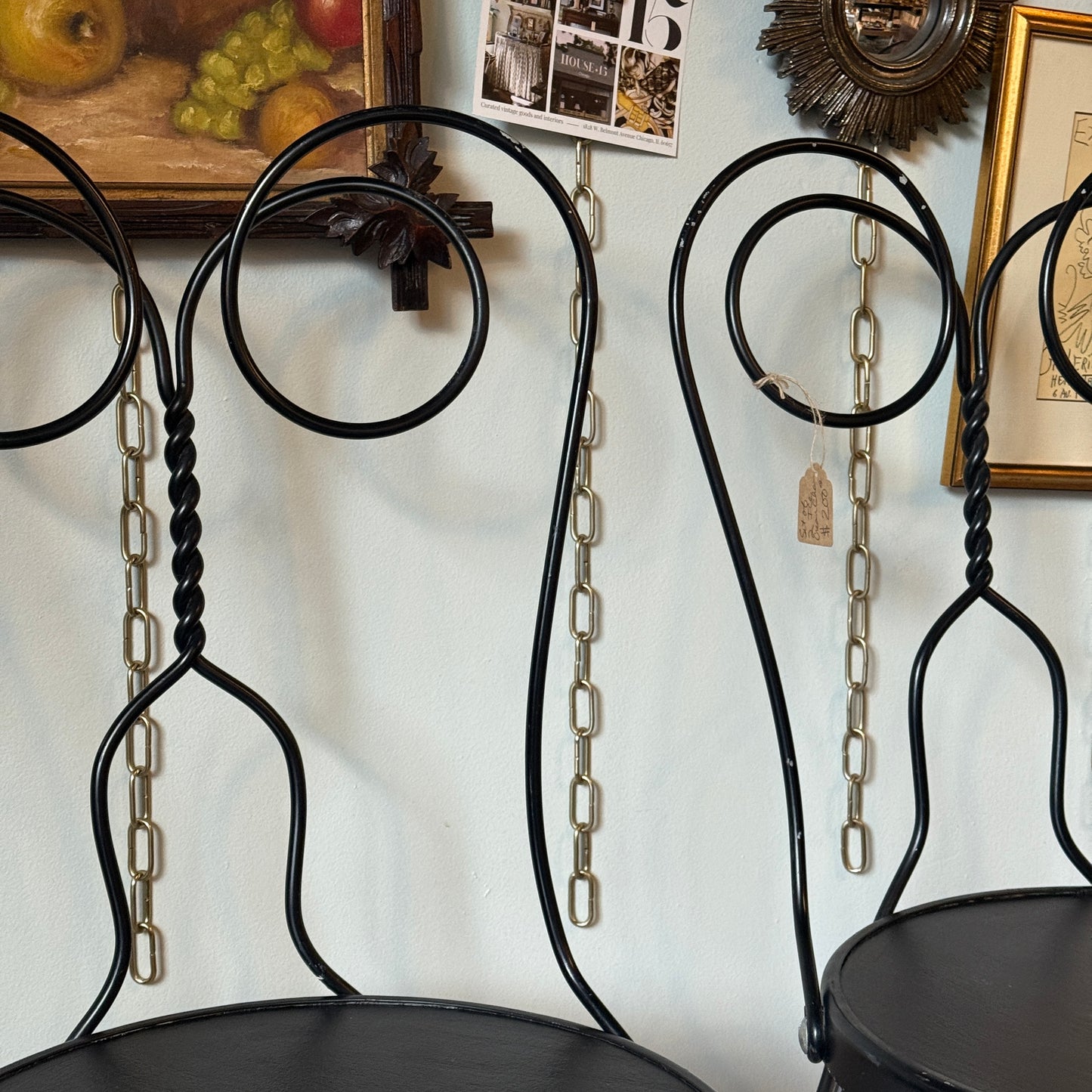 Set of Ice Cream Chairs