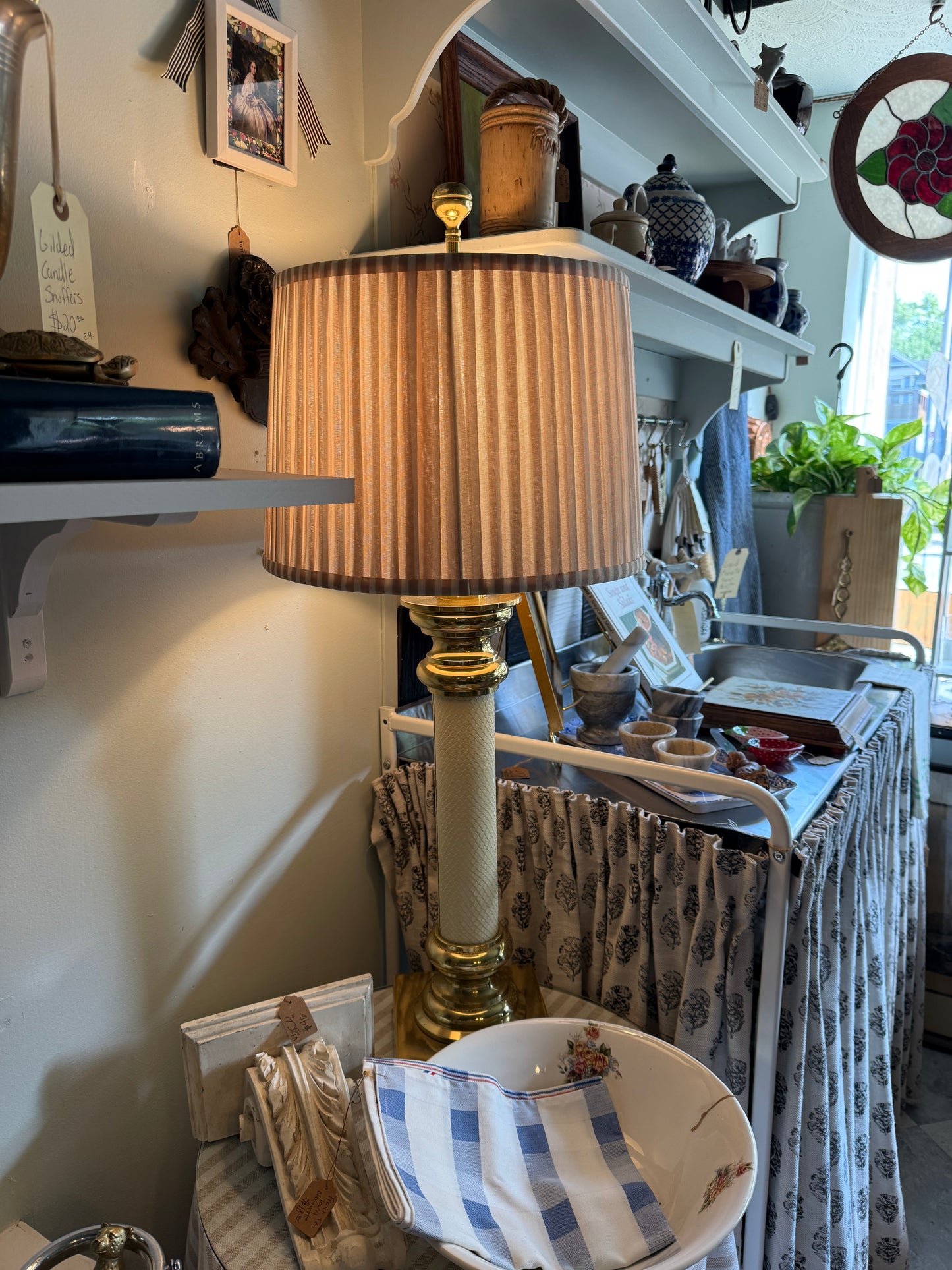VIntage 1980 Stiffel Lamp