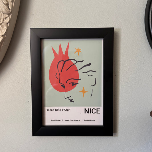 France-Cote d’Azur Henri Matisse Framed Print