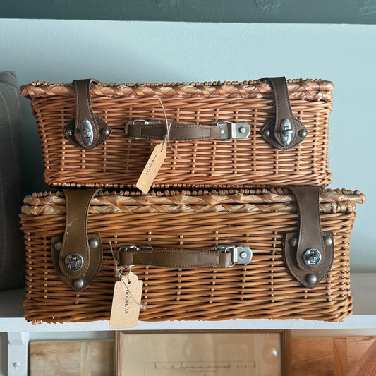 Wicker Suitcase