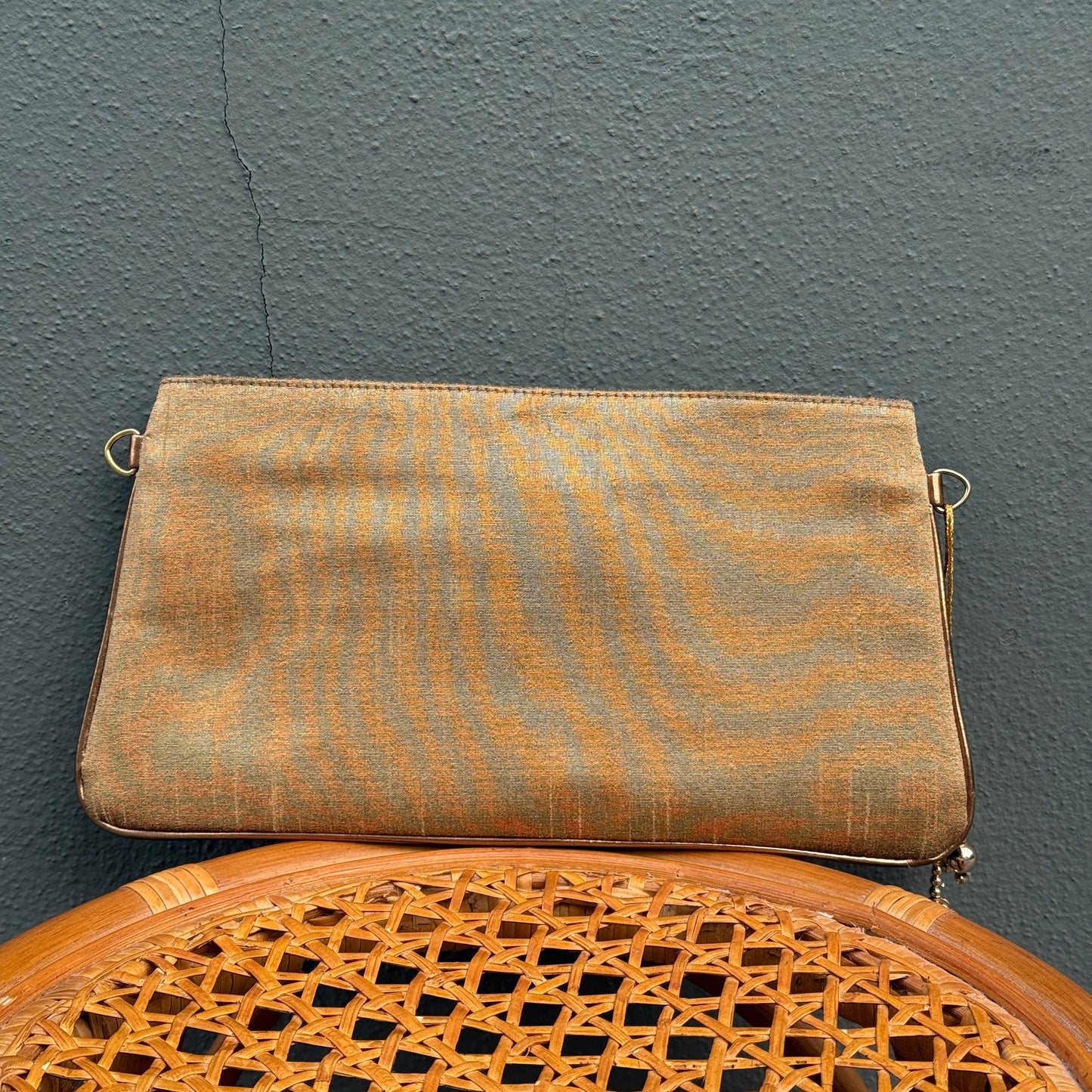 Blue & Mirrors Clutch