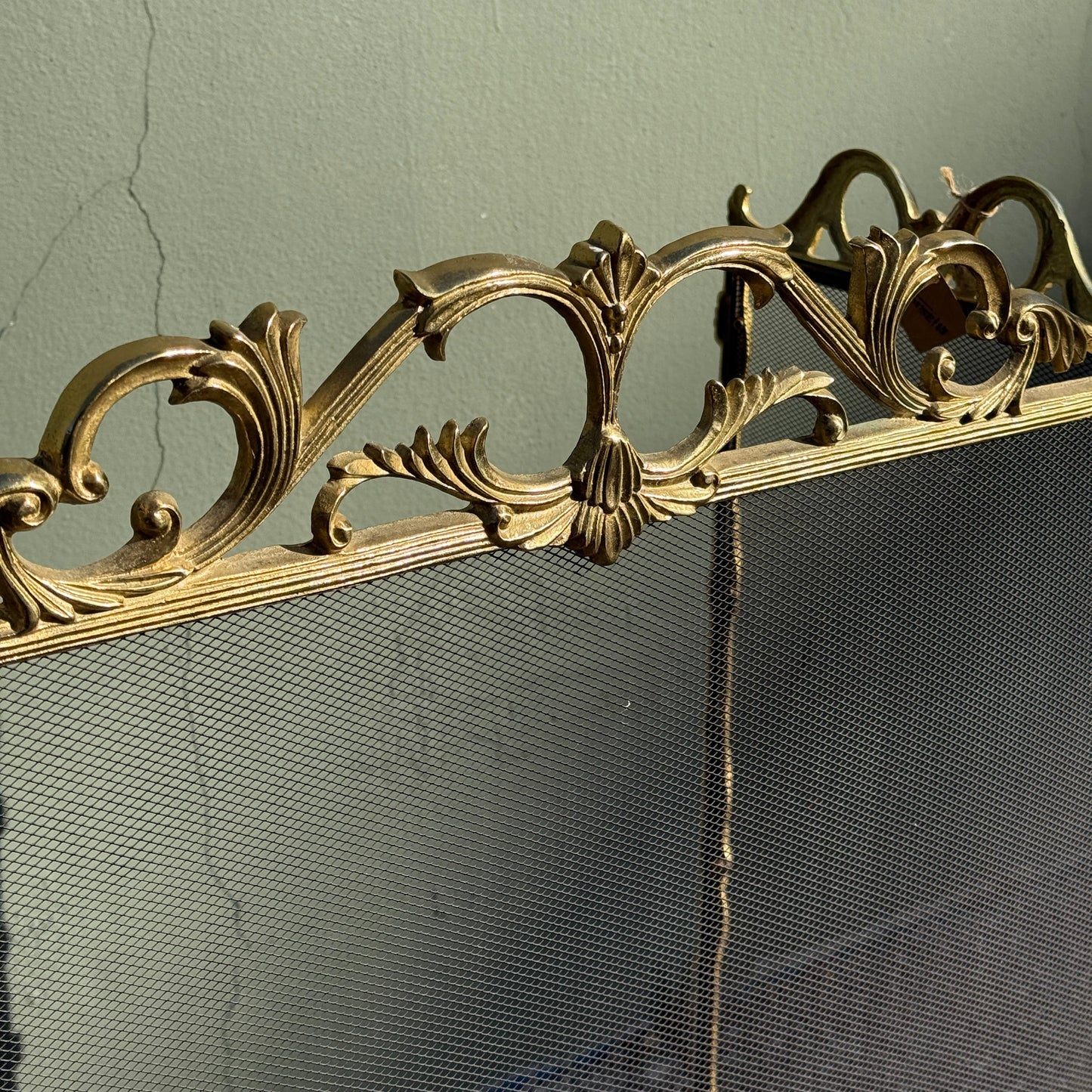 Vintage French Firescreen