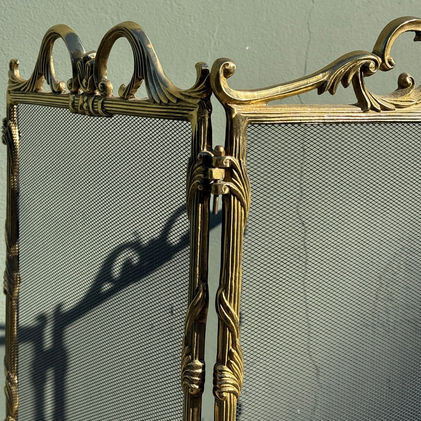 Vintage French Firescreen