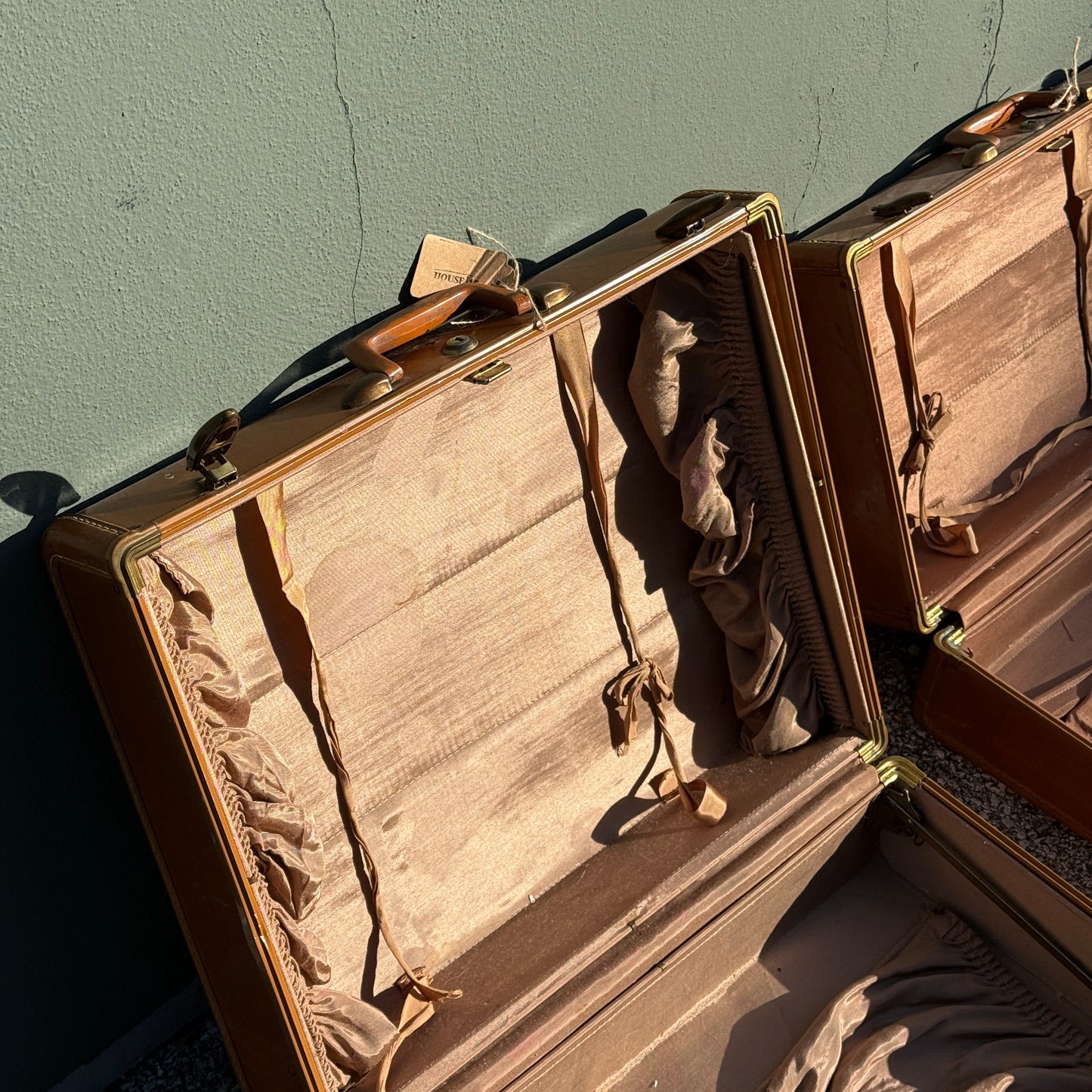 Vintage Leather Suitcase