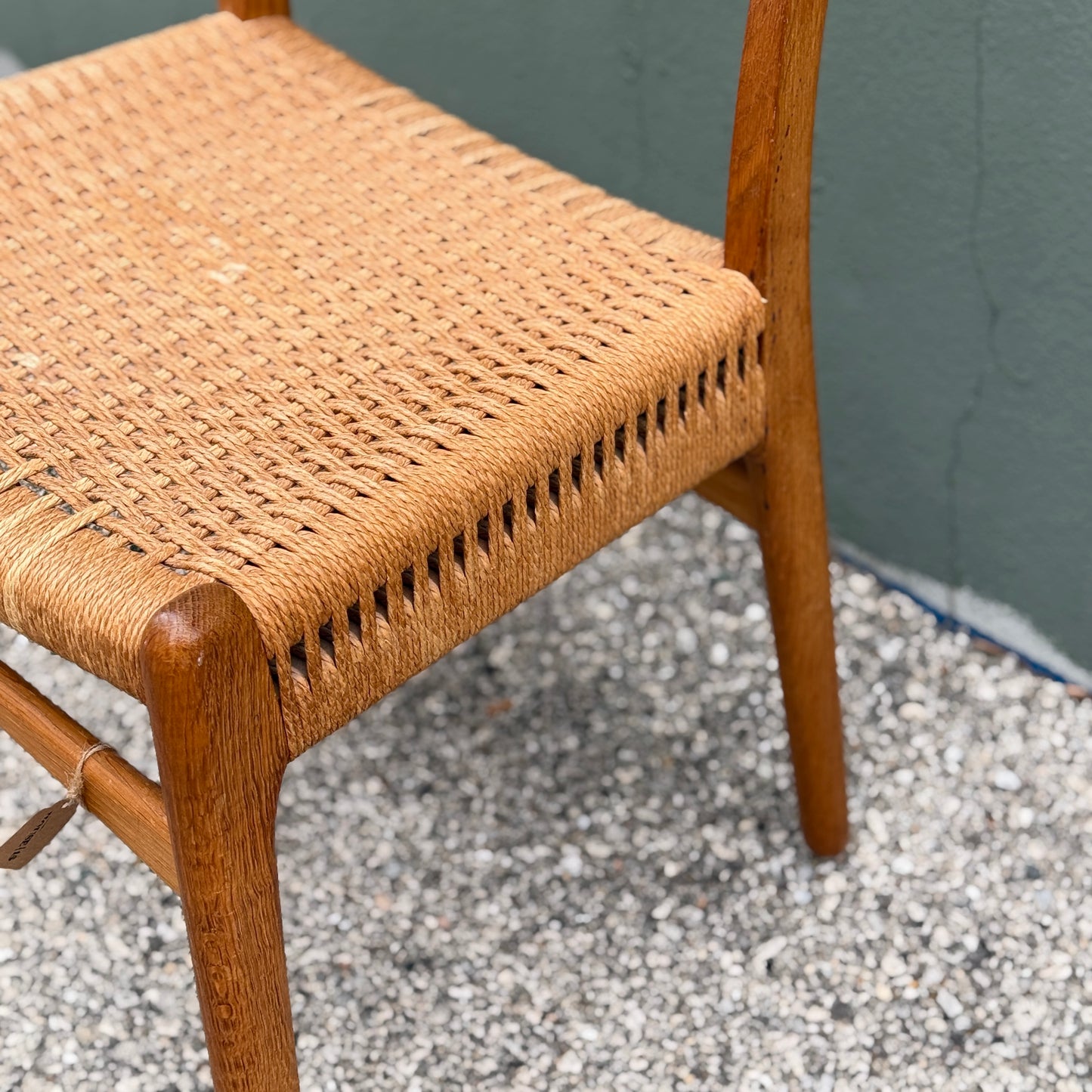 Hans Wegner MCM Wicker Chair