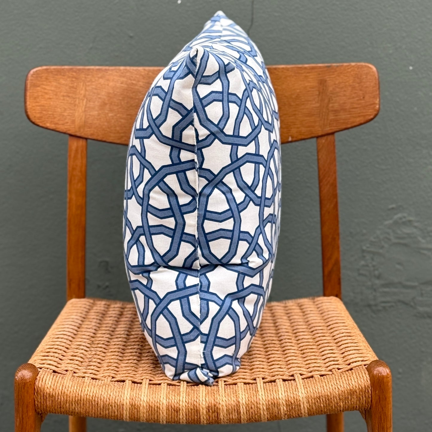 Blue Indoor / Outdoor Pillow