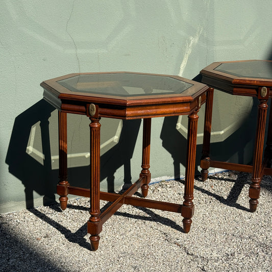 Vintage Octagonal Side Table