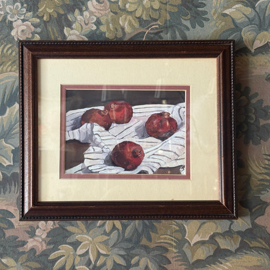 Pomegranates Framed Print