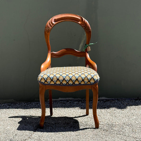 Antique Needlepoint Chair
