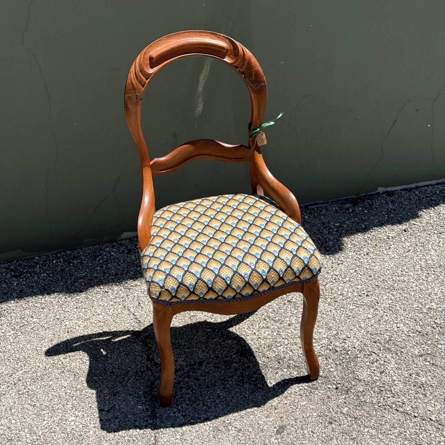 Antique Needlepoint Chair