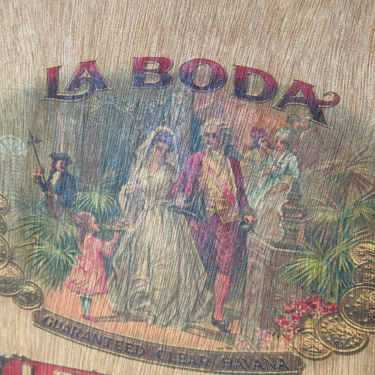 La Boda Cigars on Wood