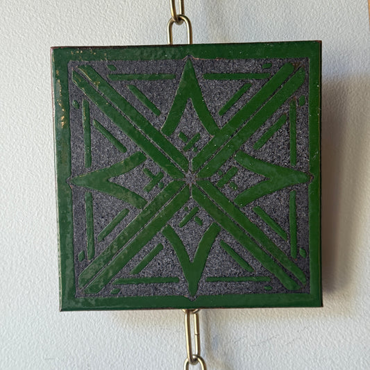 Handmade Green Tile