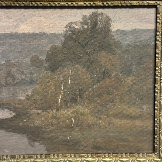 "Autumn River" Painting Framed Reproduction