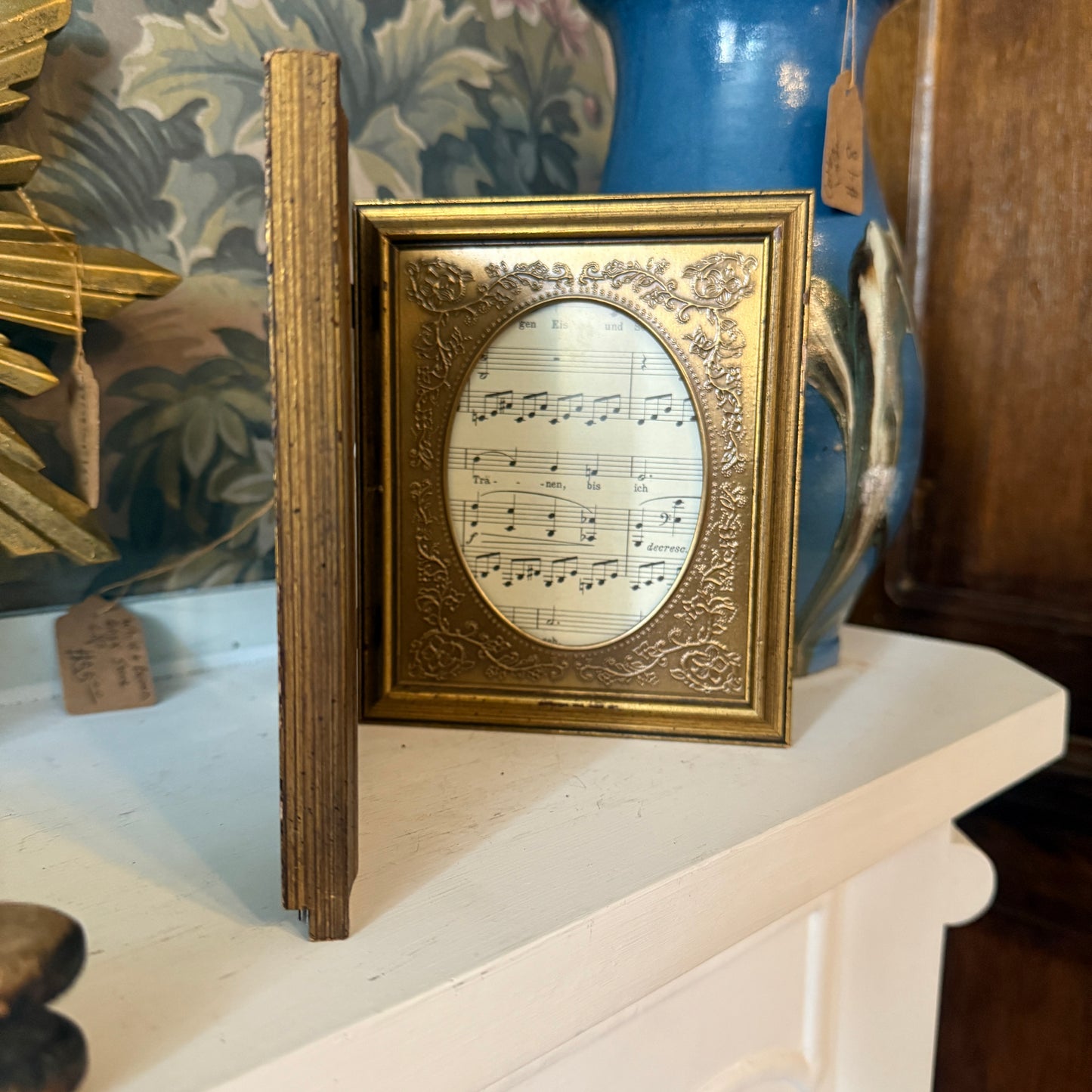 Vintage Golden Double Frame