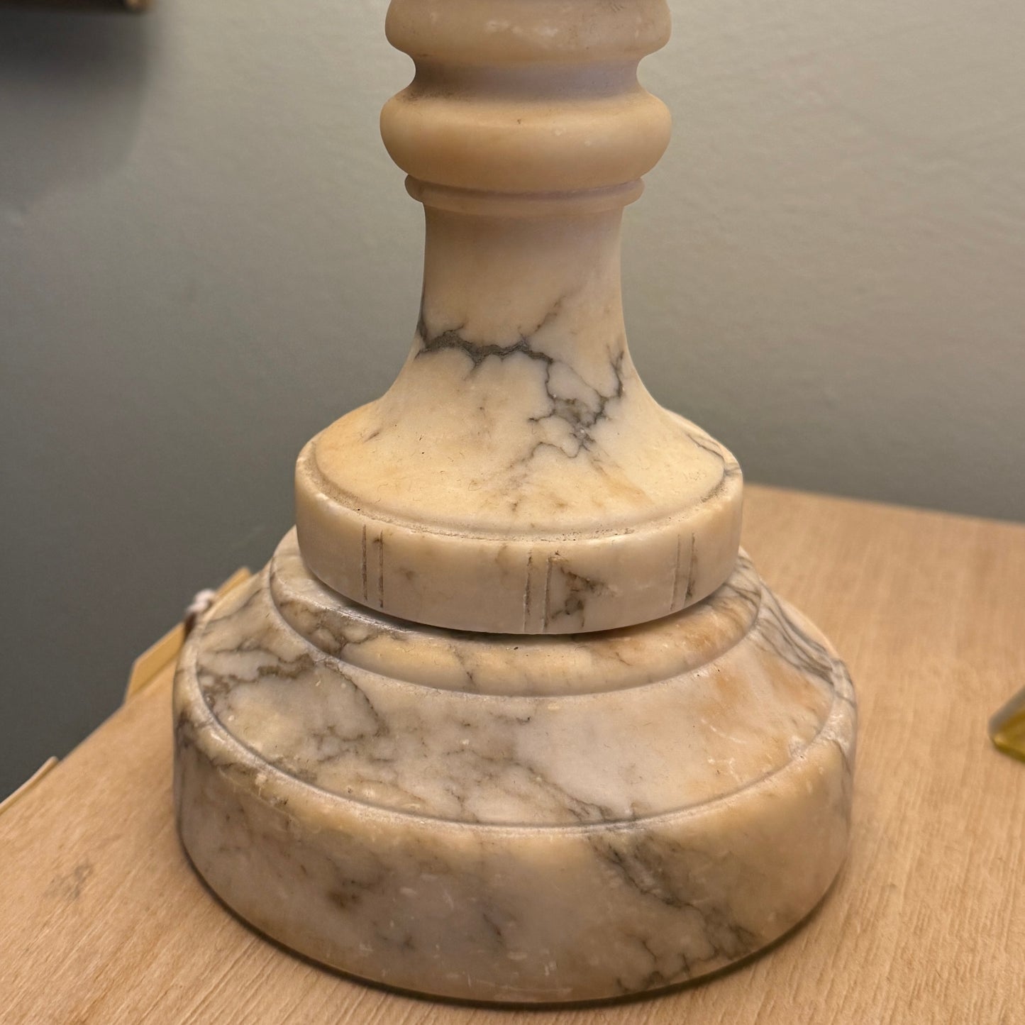Vintage Marble Onyx Lamp
