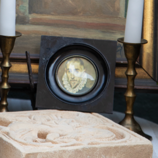Antique Miniature Portrait
