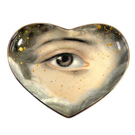 Stardust Eye Ceramic Heart Dish
