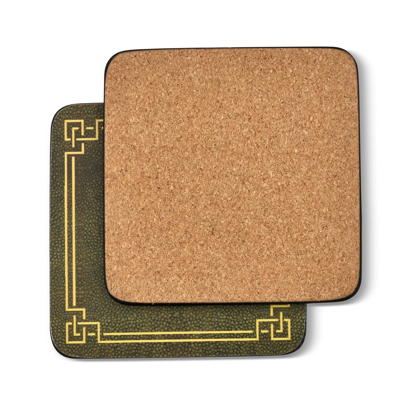 Shagreen Leather Coasters