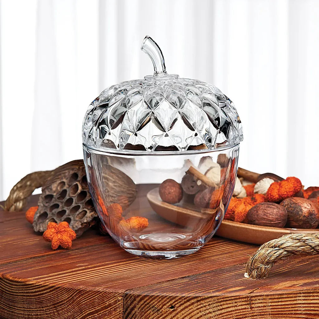 Harvest Acorn Covered Box