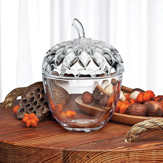 Harvest Acorn Covered Box