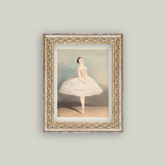 "Ballerina" Painting Framed Reproduction