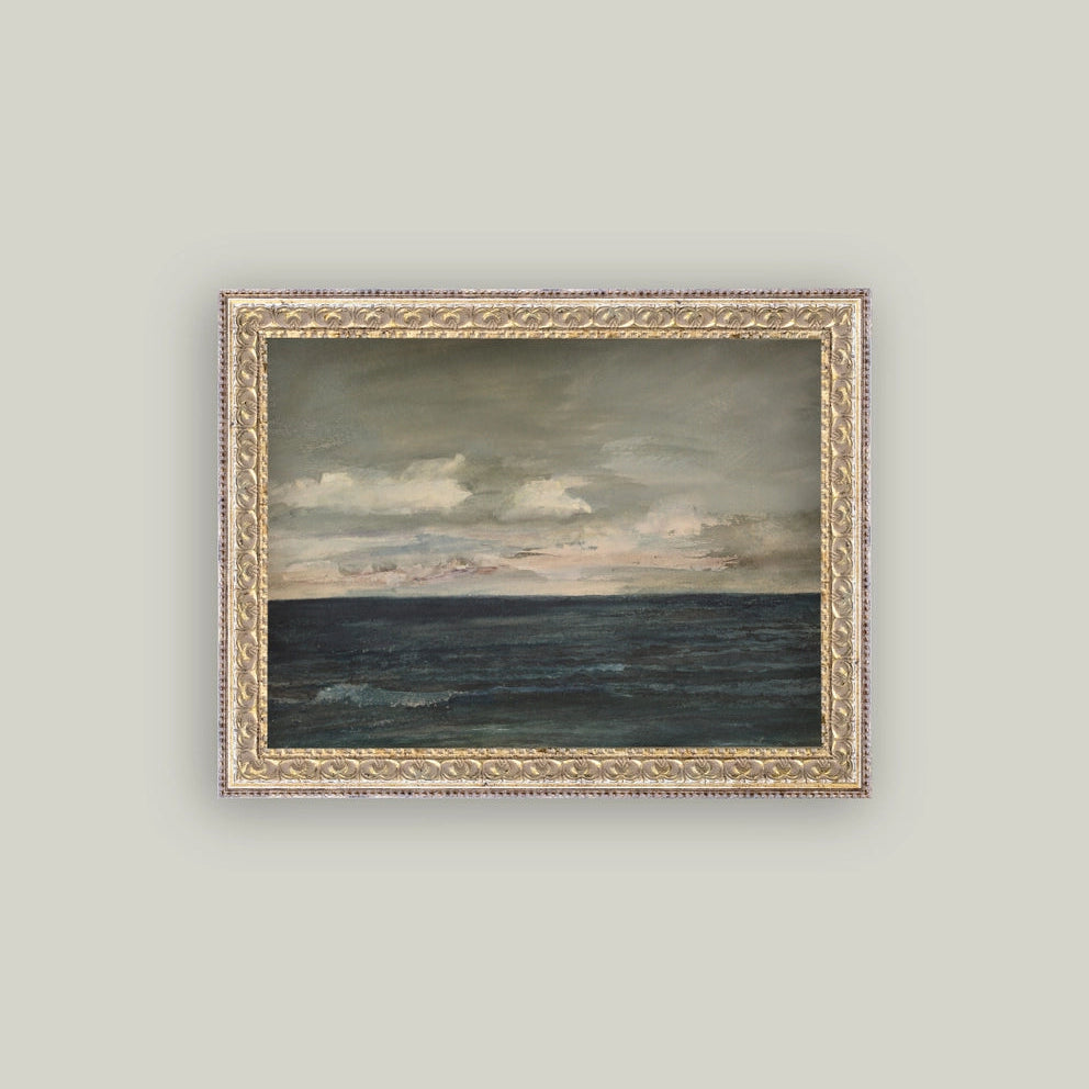 "Ocean View" Painting Framed Reproduction