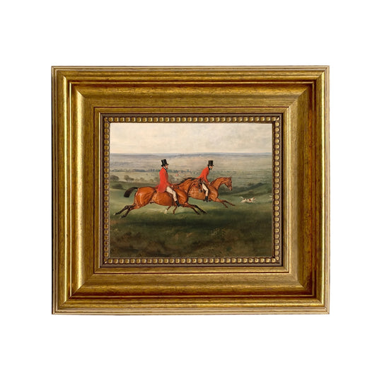 Across the Meadow Vintage Painting Print