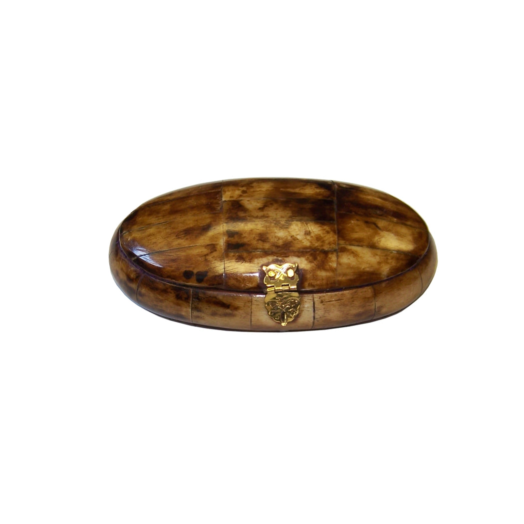 Oval Bone Box
