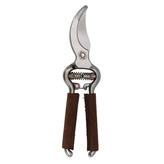 Leather Handle Pruning Shears