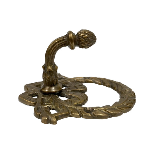 Brass Wreath Wall Hook