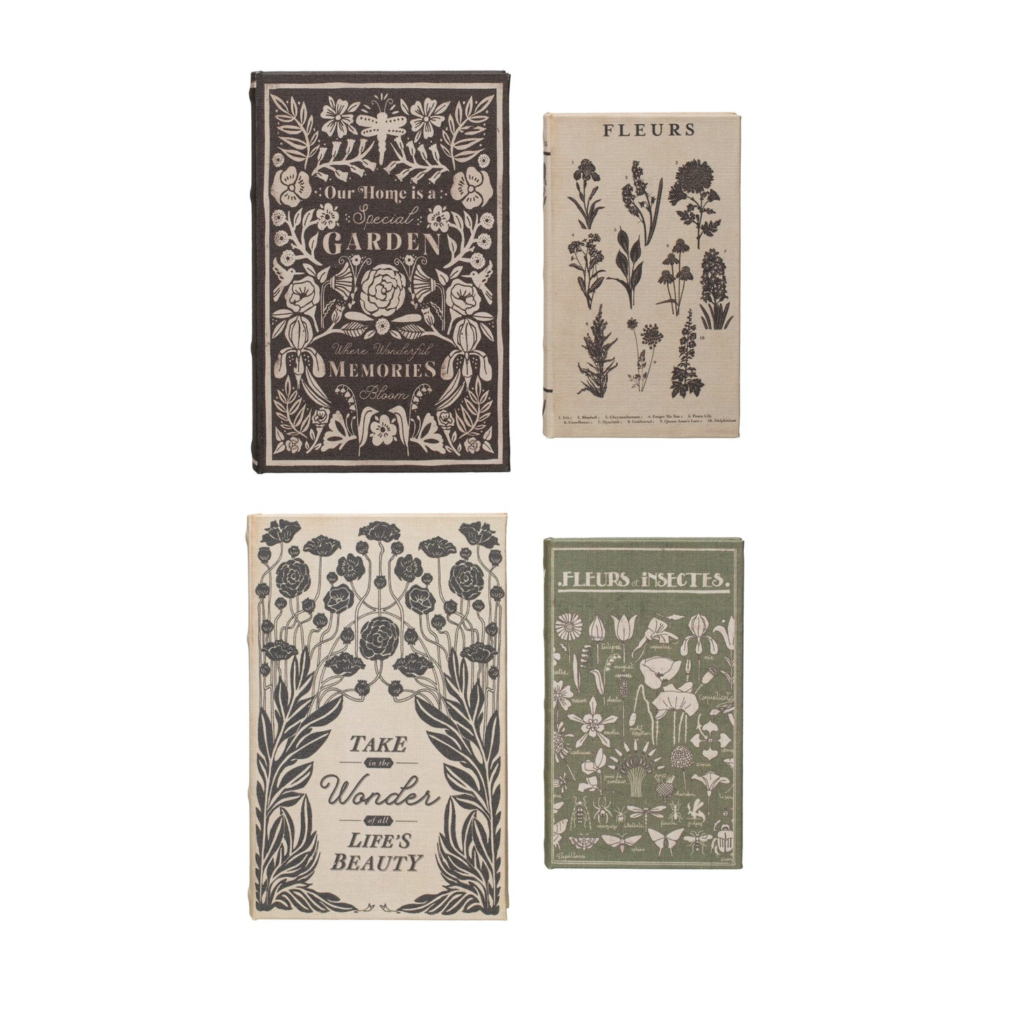 Canvas Book Boxes