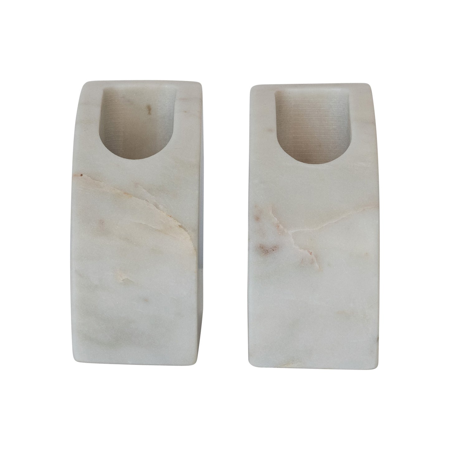 Marble Vase Bookends