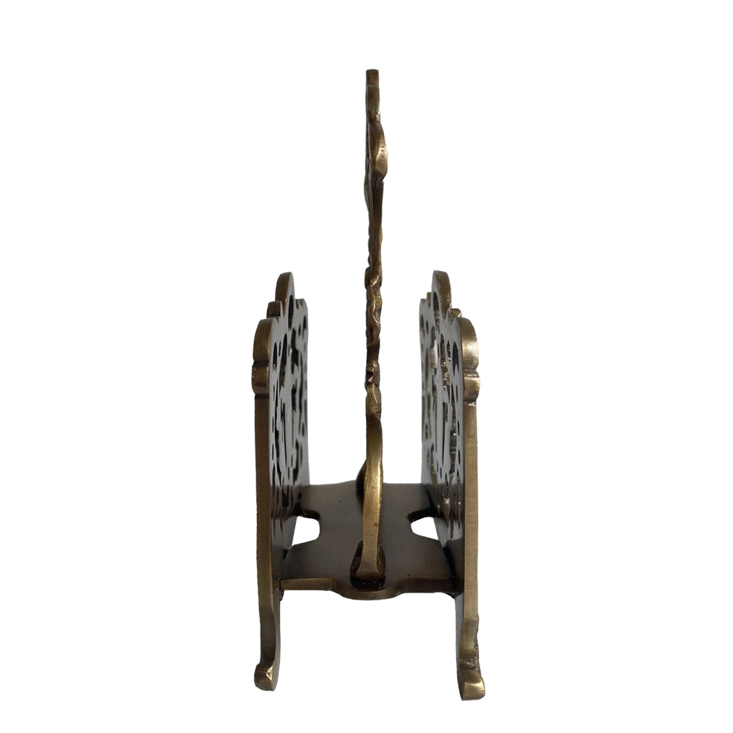 Brass Napkin or Letter Holder
