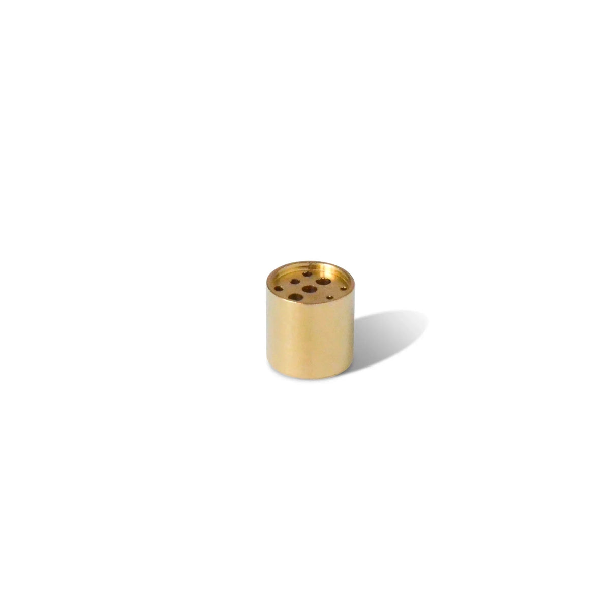 Mini Cylinder Brass Incense Holder