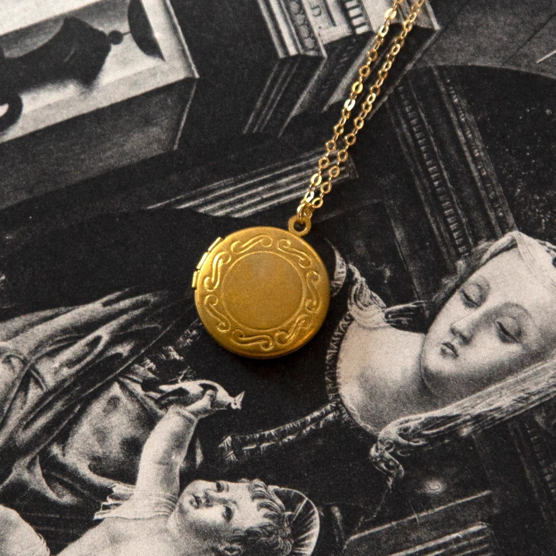 Vintage Rund Locket