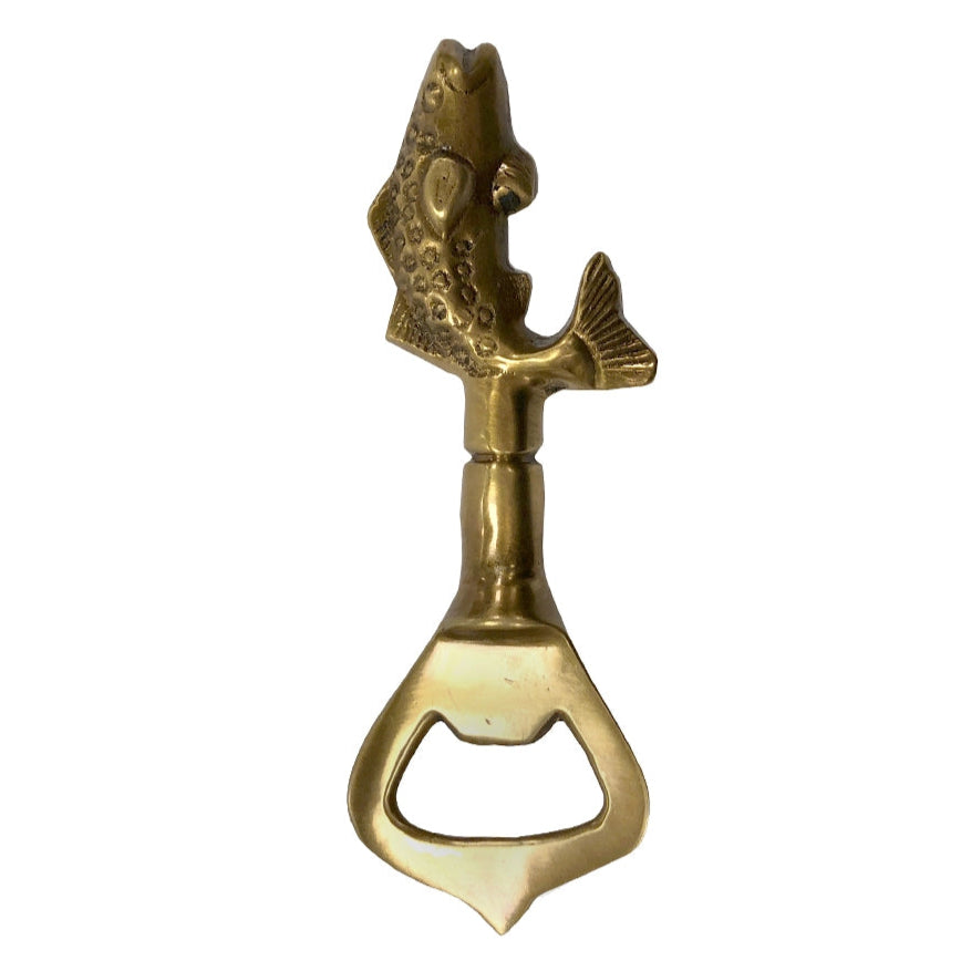 Brass Fish Bottle Opener