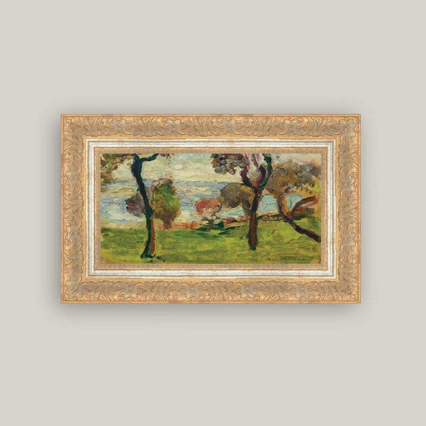 "Paysage" Painting Framed Reproduction