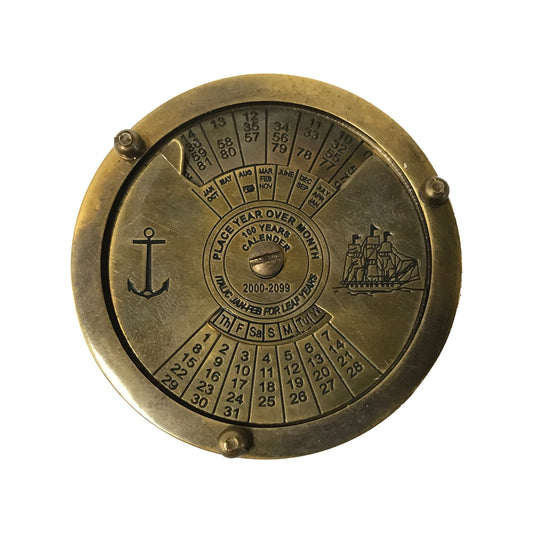 100 Year Calendar & Compass
