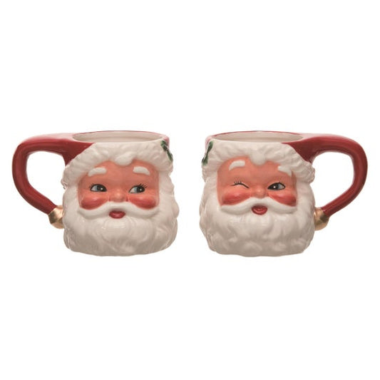 Pair of Santa Mugs